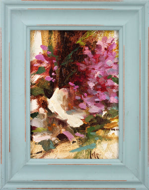 "Lilacs" Framed Oil Painting by Phil Lear