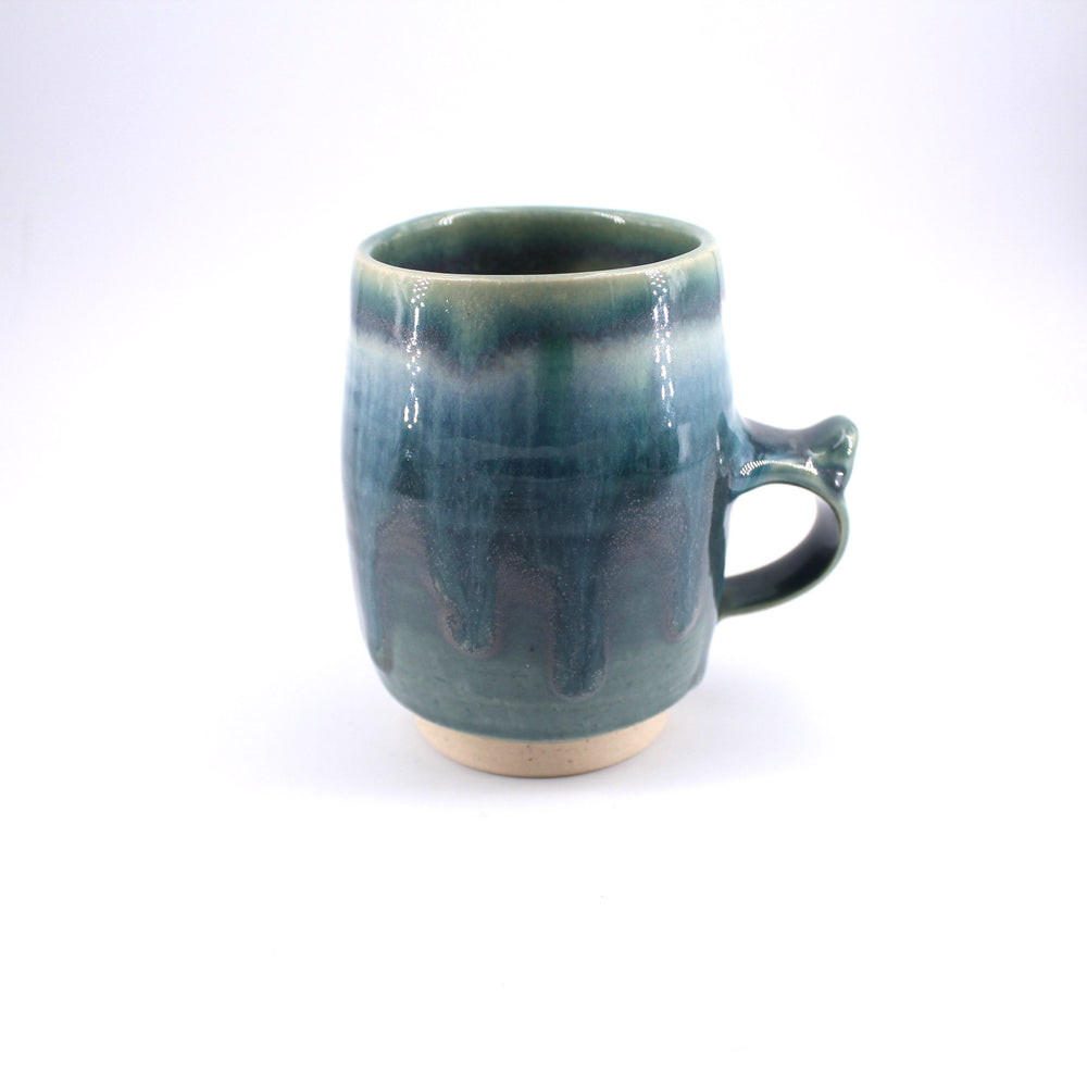 Blue Green Ceramic Mug
