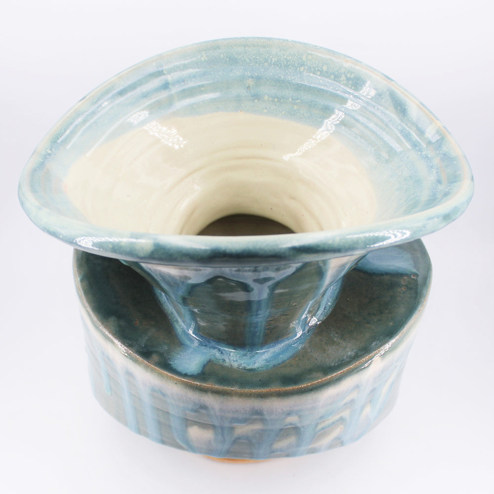 Large Blue Vase
