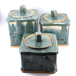 Blue Canister Set