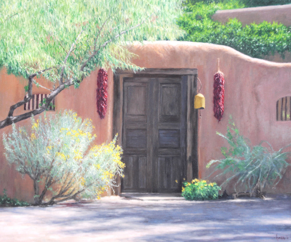 "Santa Fe Doorway" Print by Christopher Hureau