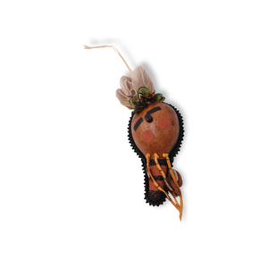 Little Hummingbird Usoi Walela" Gourd Mask by Marsha Norton