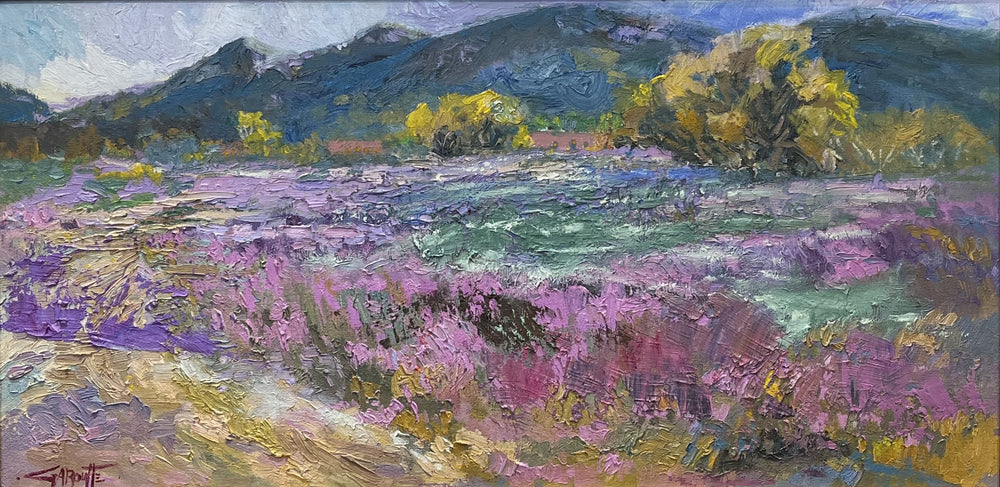 "Mountain Asters" Original Oil Painting by PJ Garoutte