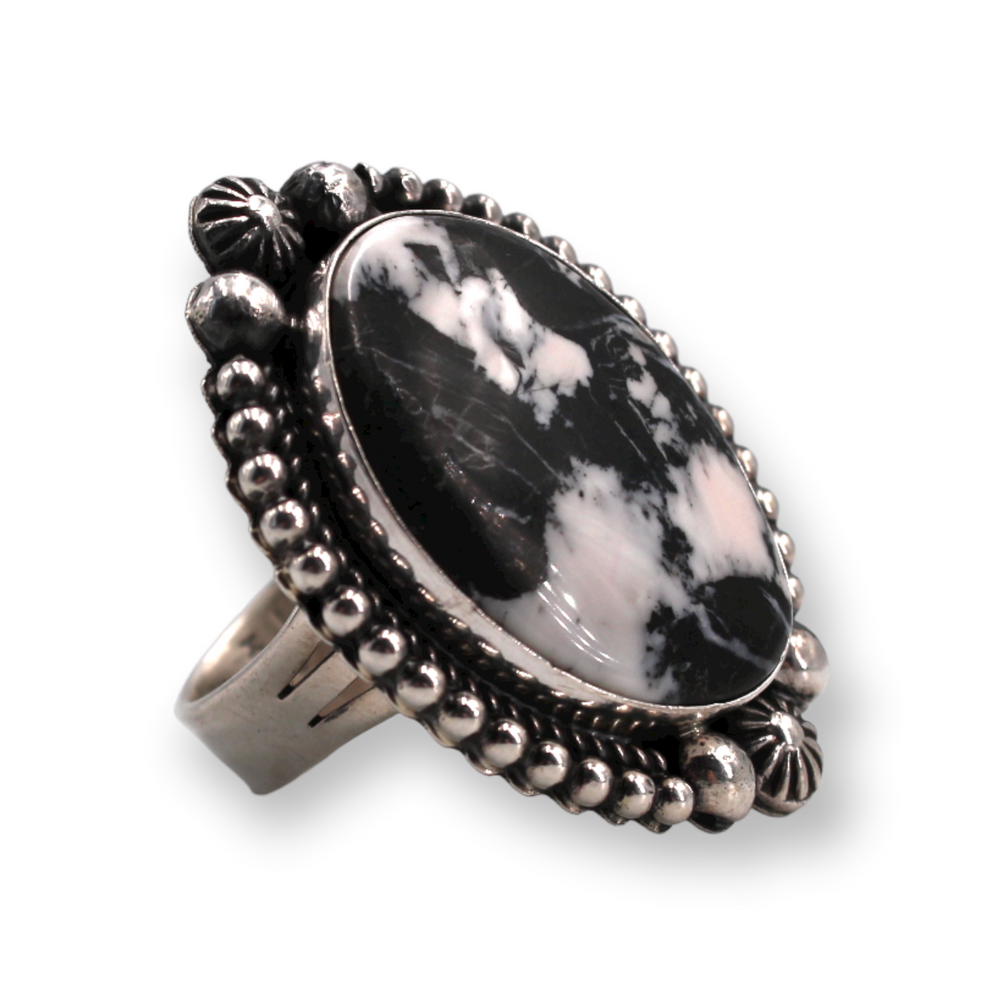 Large White Buffalo Ring.