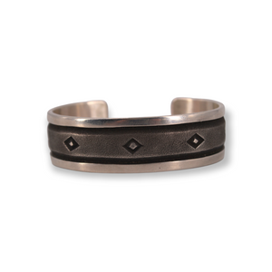 Cuff With Diamond Shape Stamps