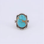 Turquoise 'Picture Frame' Ring