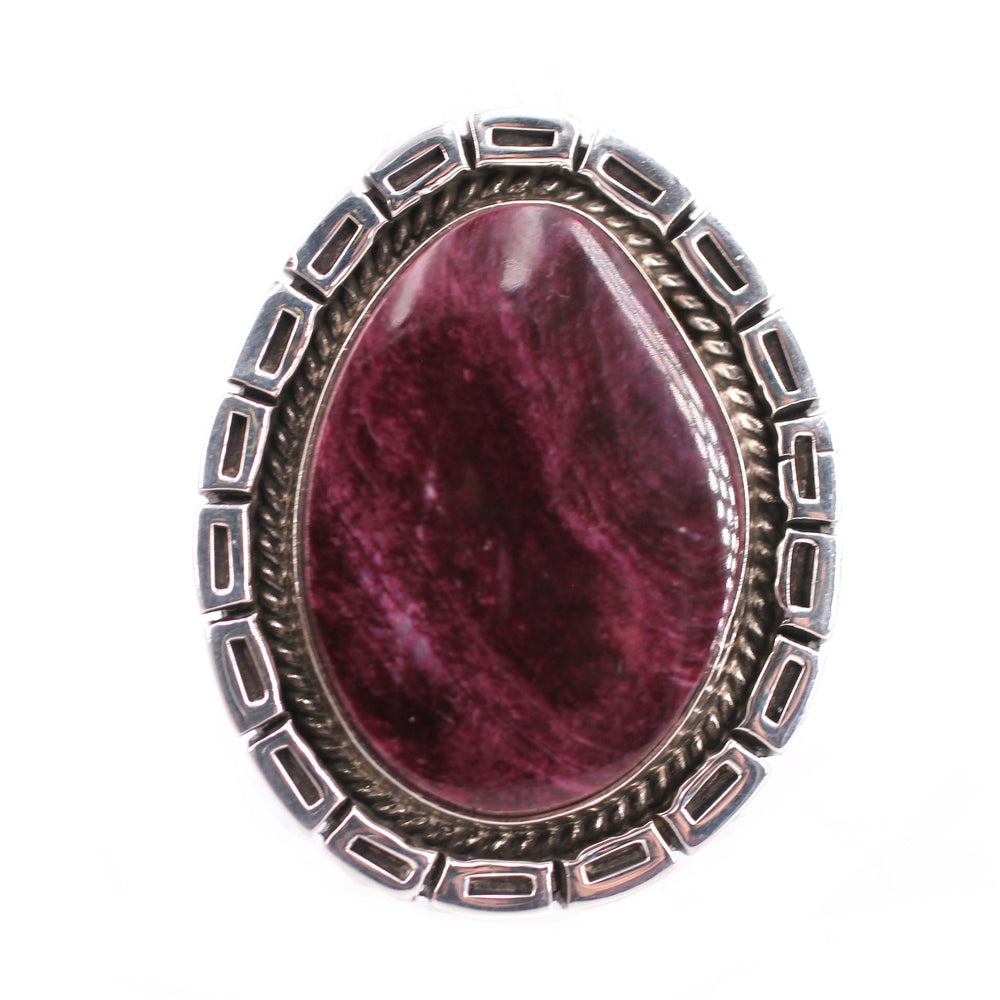 Purple Spiny Oyster Ring by A. Douglas