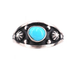 Kingman Turquoise Tapered Ring