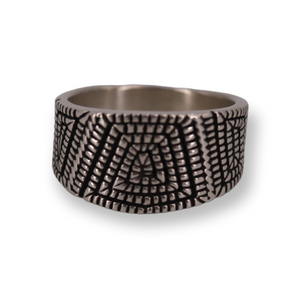 Wide Maze Ring