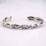 Braided Wire Sterling Silver Baby Cuff