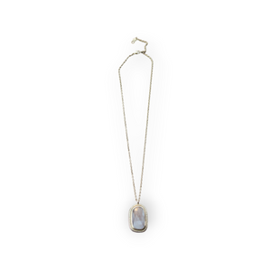 Lavender Moonstone Pendant Necklace