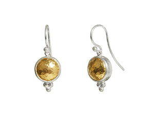 Circle Amulet Earrings