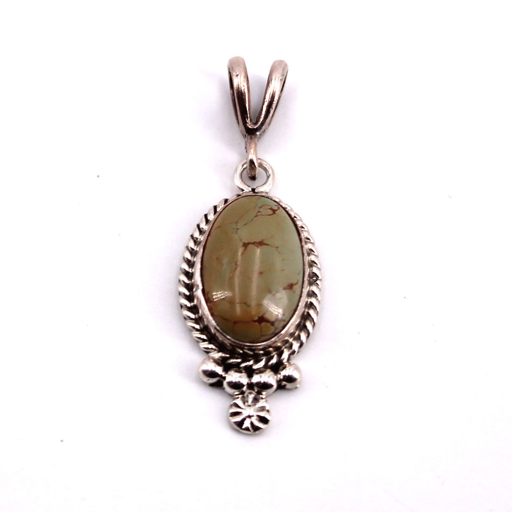 Pale Green Turquoise Pendant