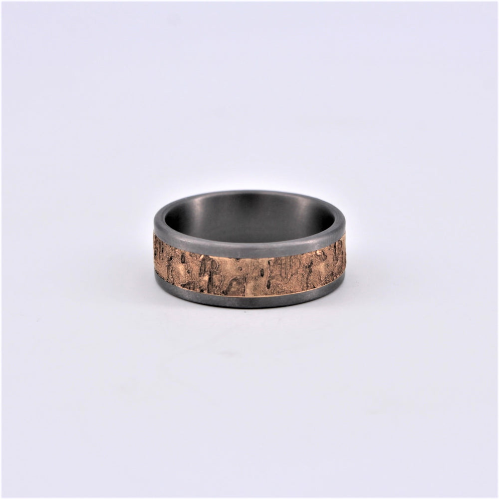 Gold Tantalum Cork Ring