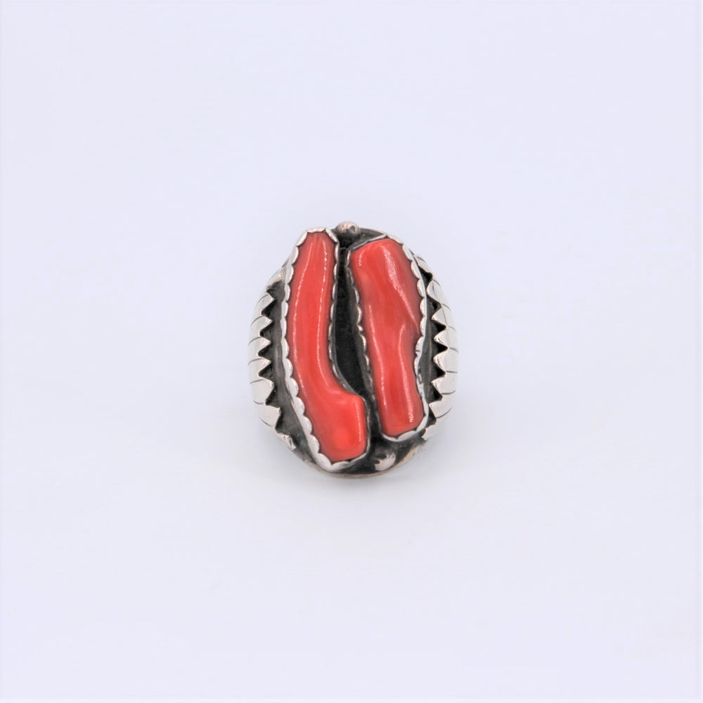 Coral "Branch" Ring