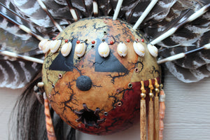 Buffalo Watcher Gourd Mask