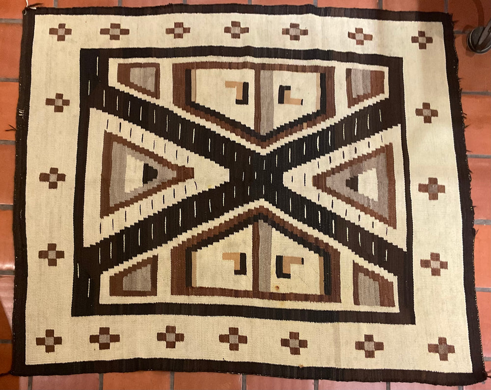 Square Navajo Rug