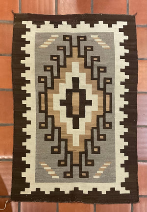 Naturally Dyed Navajo Rug
