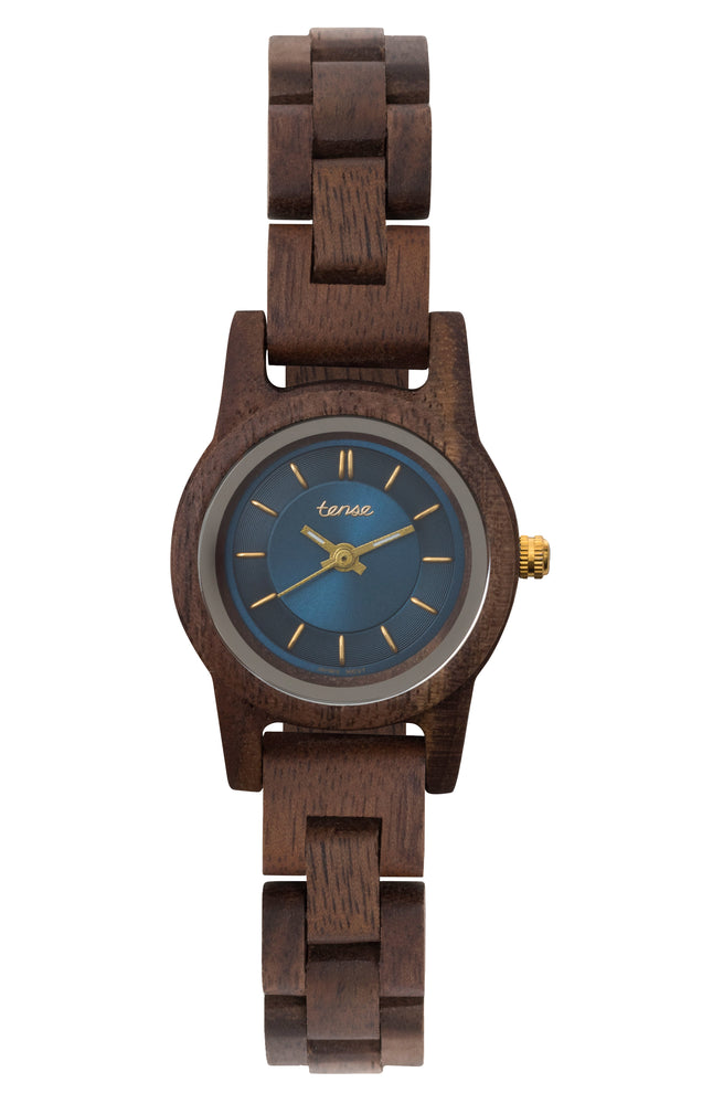 Mini Hampton Walnut Men's Wooden Watch