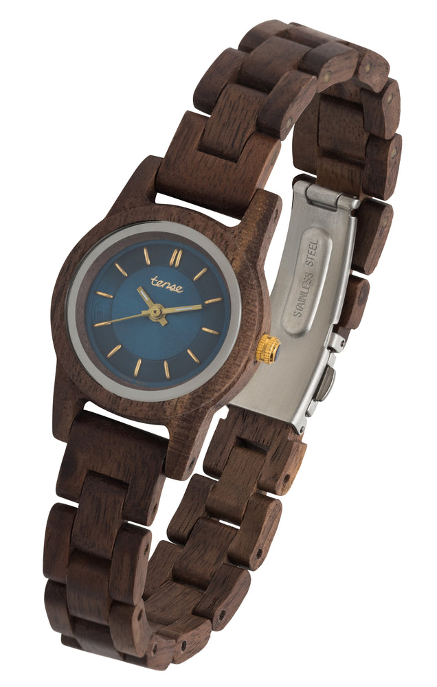 Mini Hampton Walnut Men's Wooden Watch