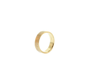 Thin Metolious Gold Ring
